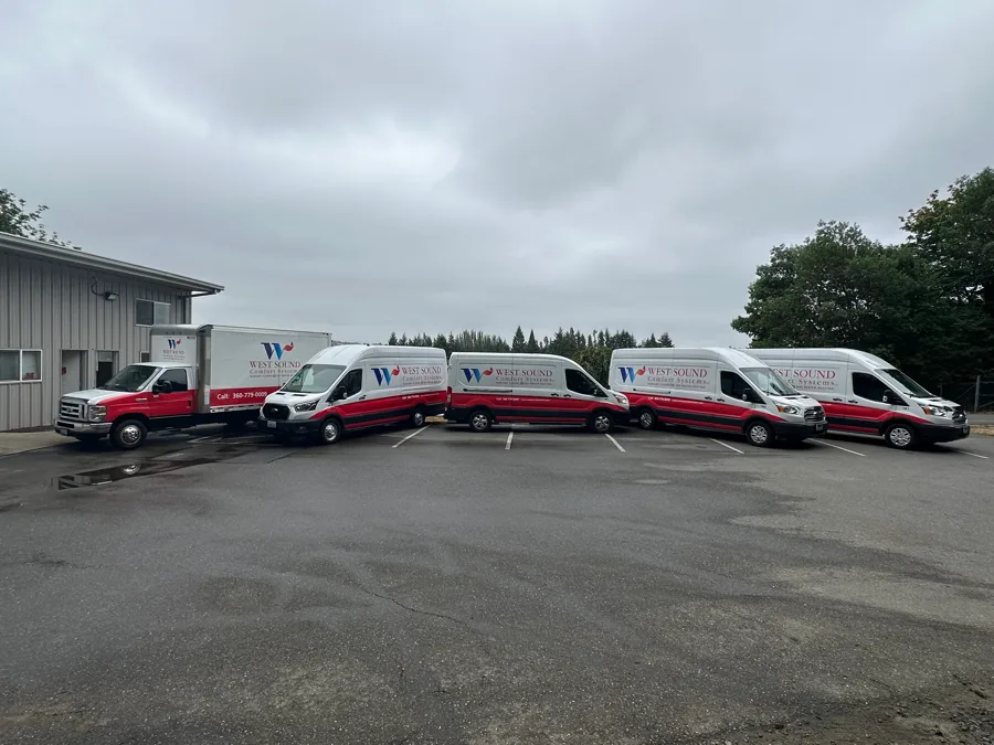 West Sound Comfort Systems technicians on the job in Kitsap County, Washington